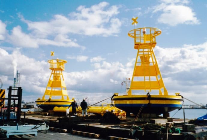 耐急潮流用ブイシリーズ